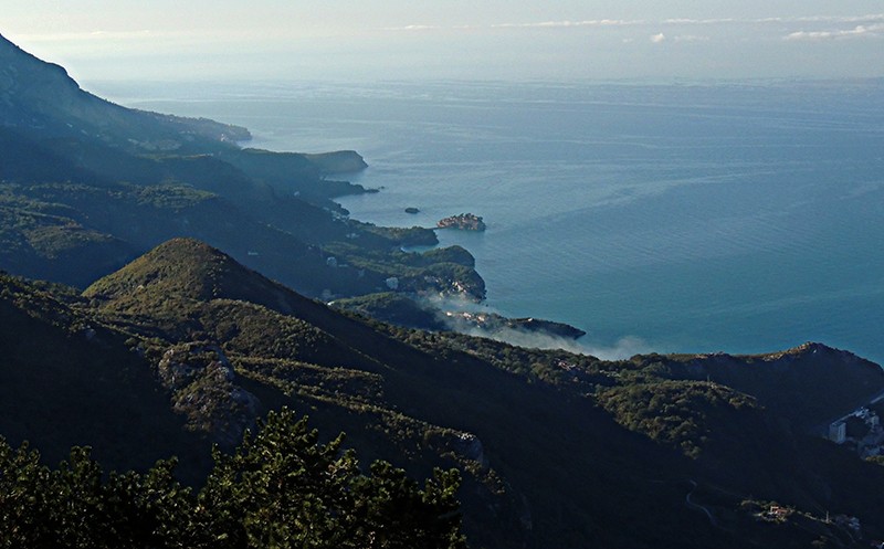 The Road to Montenegro Sveti Stefan